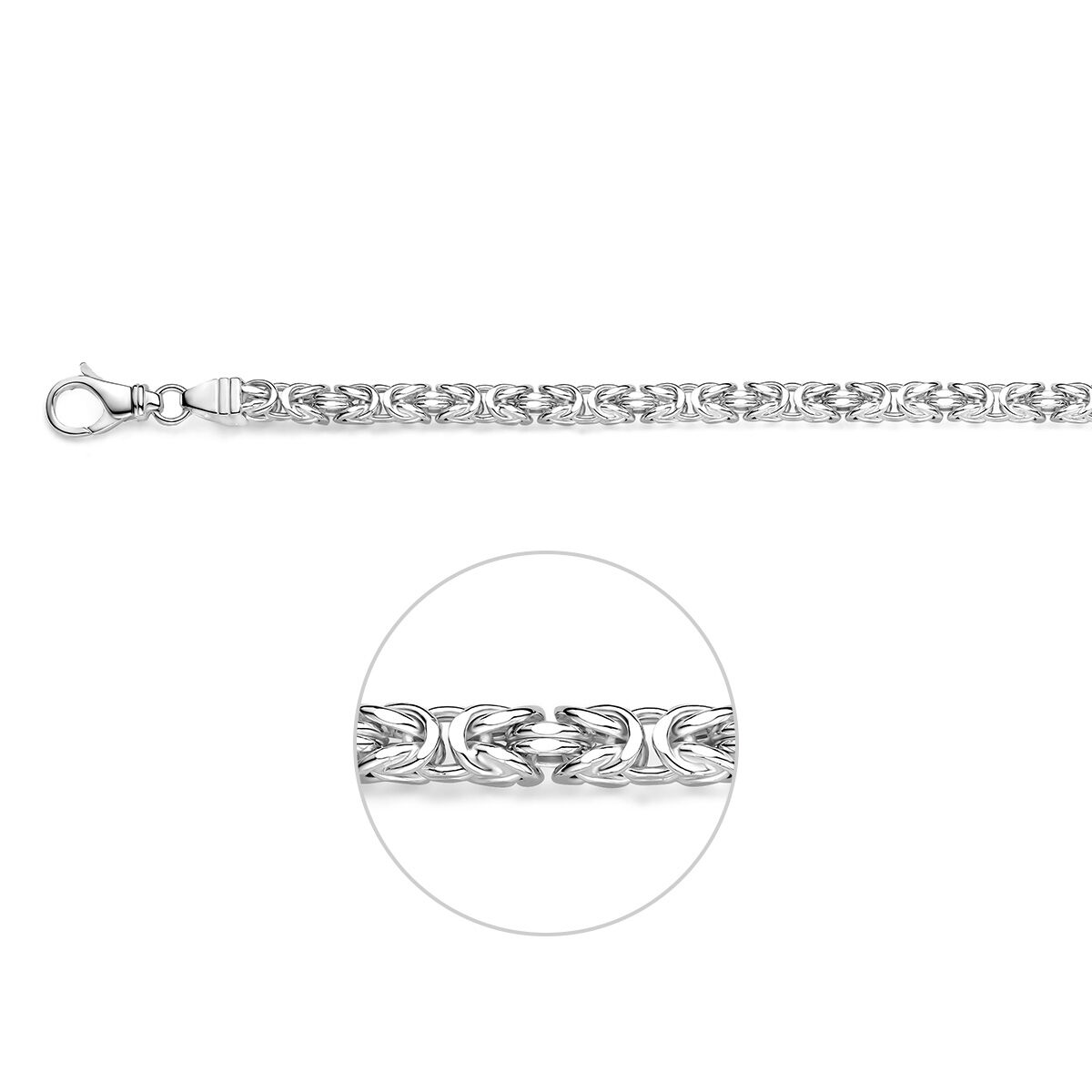 Collier konings 5,6 mm 60cm