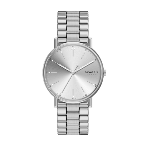 Skagen horloge model SKW6950 staal met stalen band uit de Signatur Collectie. 5 ATM waterdicht.