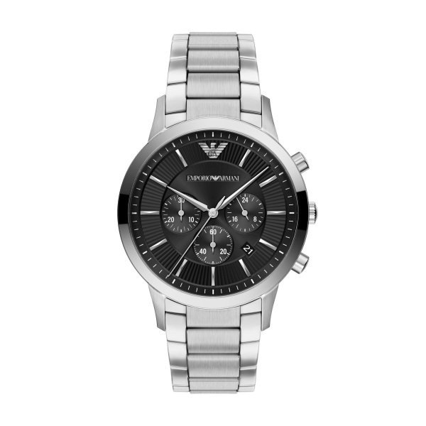 Armani horloge model AR11819 staal met stalen band uit de Archetipo Collectie. 5 ATM waterdicht.