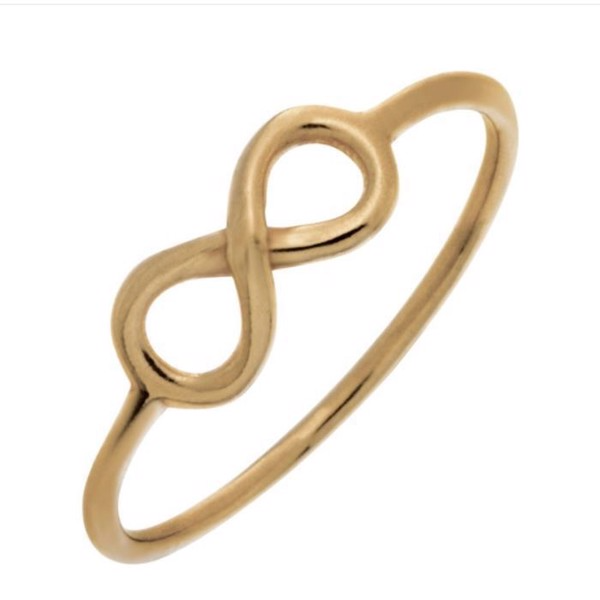 Der Verg. Silberring mit Unendlichkeitszeichen  ist ein eleganter Schmuckring in Gr&ouml;&szlig;e 48. Perfekt f&uuml;r den t&auml;glichen Gebrauch oder besondere Anl&auml;sse. Tragen Sie ihn alleine f&uuml;r einen minimalistischen Look oder kombinieren Sie ihn mit anderen Ringen f&uuml;r ein stilvolles Statement. Ideal als Geschenk oder zur Erg&auml;nzung Ihrer Schmucksammlung.