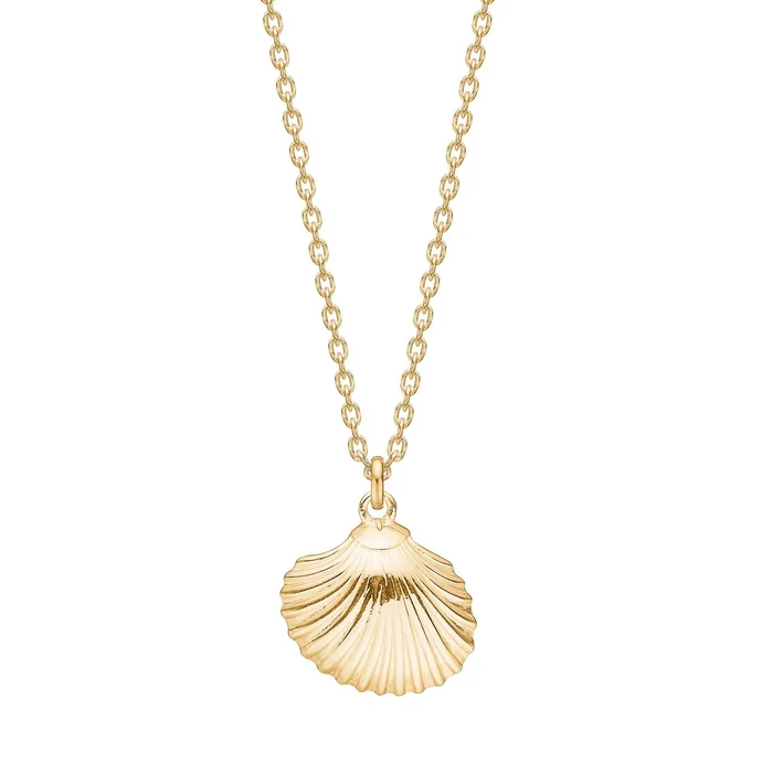 Die Verg. Silber Halskette Muschel SEA52, ist eine exquisite Halskette aus der Kategorie Schmuck. Diese Kette verk&ouml;rpert Eleganz mit einem atemberaubenden Muscheldesign und einem feinen silbernen Glanz. Die beste Art, sie zu tragen, ist als modisches Statement zu schlichten Outfits oder im Layering-Look mit anderen Ketten.