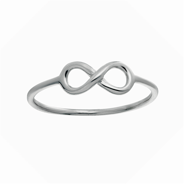 Der Rhod. Silberring Unendlichkeitszeichen 12mm Gr.56, besticht durch sein zeitloses Design und Symbolik des Unendlichkeitssymbols. Ideal als Ausdruck ewiger Verbundenheit, l&auml;sst er sich hervorragend als t&auml;gliches Accessoire oder zu besonderen Anl&auml;ssen tragen. Tragen Sie ihn allein oder kombinieren Sie ihn mit anderen Ringen f&uuml;r einen stilvollen Look. Kategorie: Schmuck, Typ: Ring.