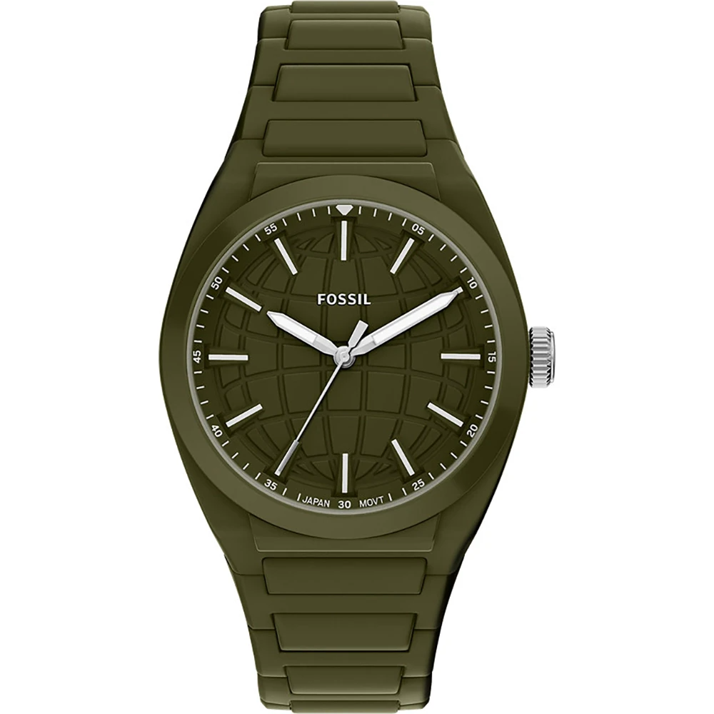 De Fossil Horloge FS6178 heeft een 42mm nylon kast, groene horlogeband en is gemaakt van plastic en siliconen. Dit model heeft geen datumaanduiding. Draag deze sportieve horloge met casual of sportieve outfits voor een eigentijdse look. Perfect voor dagelijks gebruik of een ontspannen weekenduitje. Voeg een trendy accent toe aan uw stijl!