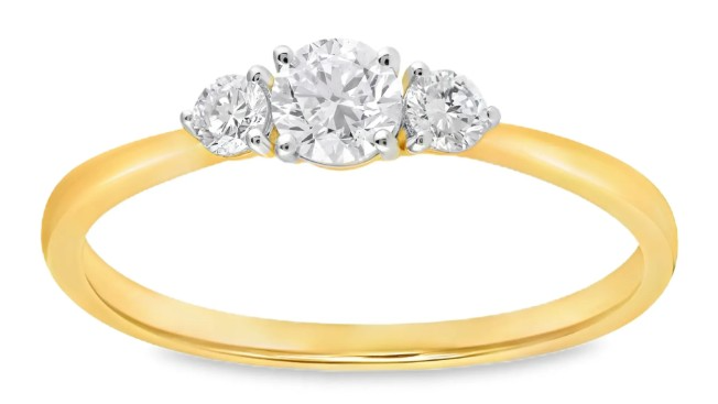 Materialen: 14 Karaats goud
Materiaal kleur: Geel
Stenen: Labgrown diamant
Steen slijpsel: Briljant
Diamant karaatgewicht: 0,40
Diamant kleur: EF (Top Wesselton / River)
Diamant zuiverheid: VSI (Very Small Inclusions)