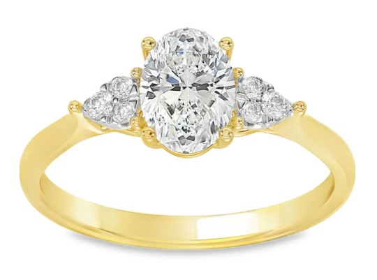 Materialen: 14 Karaats goud
Materiaal kleur: Geel
Stenen: Labgrown diamant
Diamant karaatgewicht: 1,10
Diamant zuiverheid: VSI (Very Small Inclusions)
Diamant kleur: FG