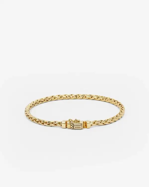 J015GV D - George Mini Armband Goud Vermeil