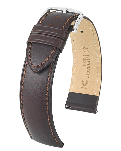 HIRSCH KENT M BROWN CALF 14/12MM 01002110-2-14.
