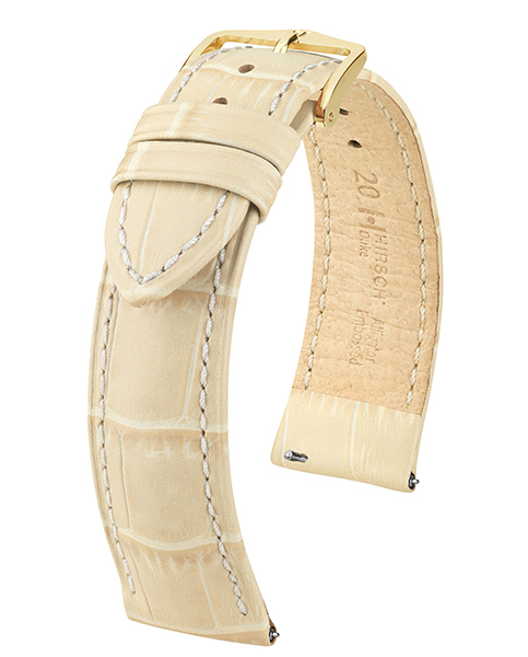 HIRSCH DUKE M BEIGE CALF 14/12MM 01028190-1-14.
De specificaties zijn als volgt:
Bandbreedte: 14
