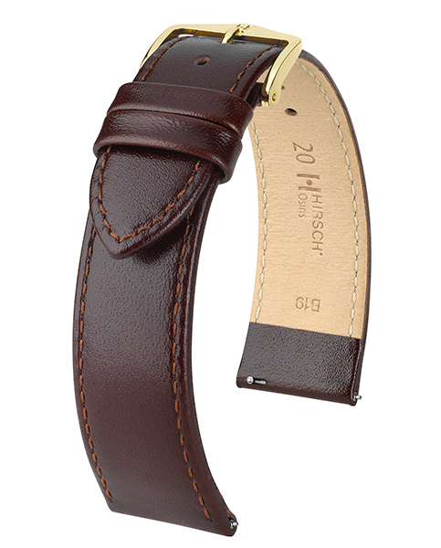 HIRSCH OSIRIS M BROWN SHINY CALF 14/12MM 03475110-1-14.
De specificaties zijn als volgt:
Bandbreedte: 14