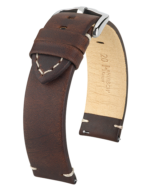 HIRSCH RANGER L BROWN CALF 20/20MM 05402010-2-20.
De specificaties zijn als volgt:
Bandbreedte: 20