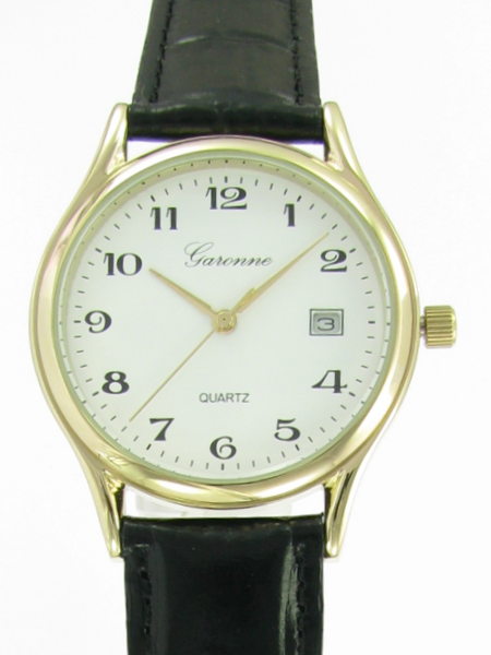 Dit is een horloge van het merk Garonne.