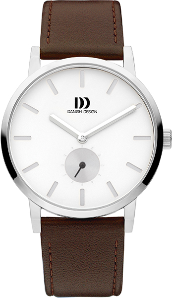 Dit is een horloge van het merk Danish Design gemaakt voor heren.
De specificaties zijn als volgt:
Kastmaat: 39 mm
Kastdikte: 8,3
Bandlengte: 211
Bandbreedte: 20
Waterdichtheid: 5 ATM / 50 Meter / 165 Feet