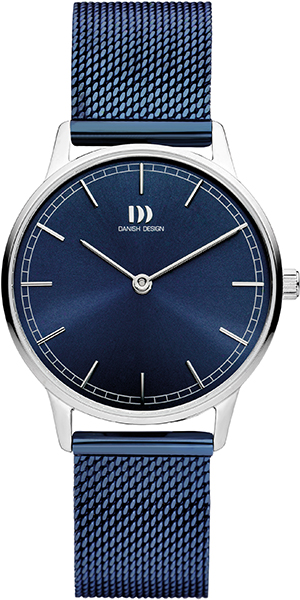 Dit opvallende Danish Design dameshorloge combineert een zilverkleurige edelstalen kast met een blauwe band en blauwe wijzerplaat, voor een frisse en eigentijdse uitstraling. Met een ronde kast van 32 mm en analoge aanduiding is dit model een stijlvolle keuze voor elke dag.