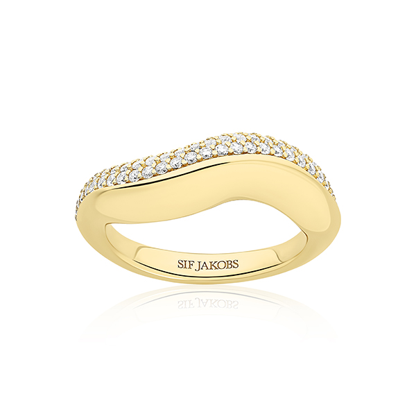 Ring Glorenza - 18k vergoldet mit w