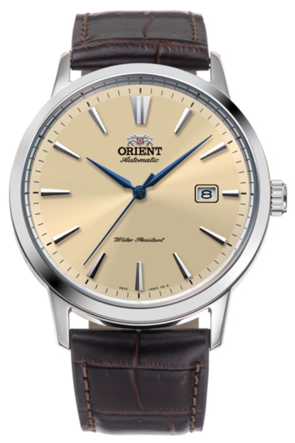 De ORIENT HORLOGE OR-RA-AC0F16S is een automatische polshorloge met een elegante witte wijzerplaat en een bruine band. Het horloge heeft een datumfunctie en is vervaardigd van metaal met een kastgrootte van 41,6 mm. Draag het horloge bij zowel formele als casual gelegenheden voor een stijlvolle en tijdloze uitstraling.