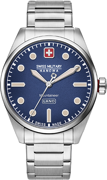 Dit is een horloge van het merk Swiss Military Hanowa gemaakt voor heren.
De specificaties zijn als volgt:
Kastmaat: 42 mm
Bandbreedte: 21
Waterdichtheid: 10 ATM / 100 Meter / 330 Feet
