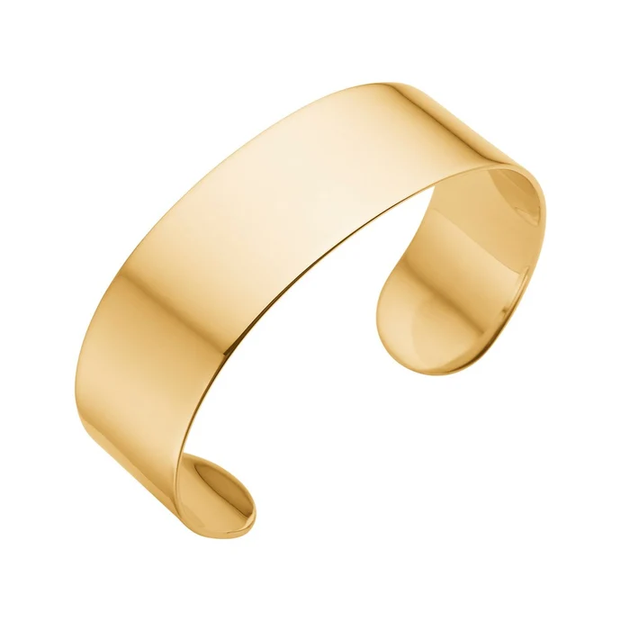 Der Stahl Armreif IP Gold CALMA  besticht durch sein neues Design und geh&ouml;rt zur Kategorie Schmuck, speziell ein Sklavenarmband. Tragen Sie es am besten am Handgelenk, um einem eleganten Look das gewisse Etwas zu verleihen. Perfekt f&uuml;r den Alltag oder besondere Anl&auml;sse.