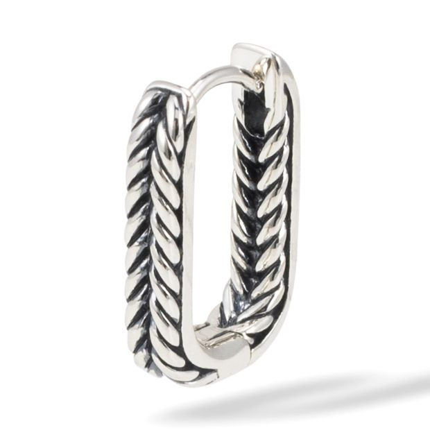 Product 406 one Barbara Reversible Hoop Silver Single Piece, modelnummer 8718997293948, is een prachtige creooloorbel van zilver. Deze veelzijdige oorring behoort tot de categorie juwelen. Draag hem solo voor een subtiele look of combineer met andere oorbellen voor een trendy effect. Perfect voor elke gelegenheid, van casual tot chique.