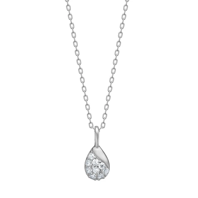 Die Rhodinierte Silber Halskette TARANOR, zeichnet sich durch ihre elegante Verarbeitung und die Verwendung von hochwertigem Silber aus. Sie ist neu und geh&ouml;rt zur Kategorie Schmuck, speziell Halsketten. Tragen Sie sie am besten als Blickfang mit schlichten Outfits, um ihre Sch&ouml;nheit hervorzuheben. Perfekt f&uuml;r jeden Anlass.