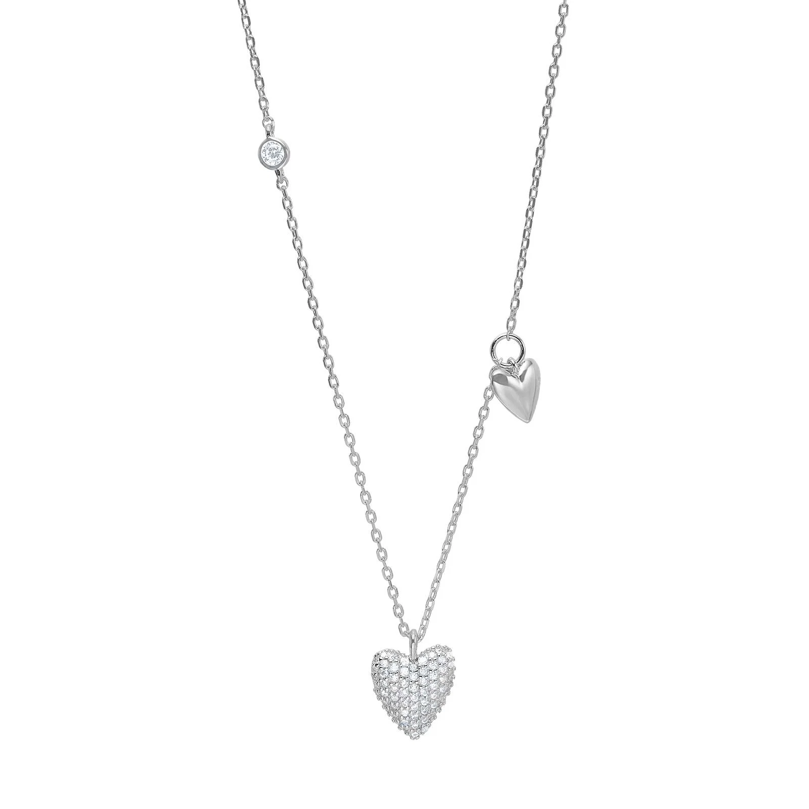 Die Rhodinierte Silber Halskette klein RISANOR, ist ein neues Schmuckst&uuml;ck in der Kategorie Halsschmuck. Diese elegante Kette passt perfekt zu jedem Anlass und kann sowohl allein als auch in Kombination mit anderen Schmuckst&uuml;cken getragen werden. Ideal f&uuml;r einen schlichten, aber stilvollen Look, sowohl im Alltag als auch zu besonderen Anl&auml;ssen.