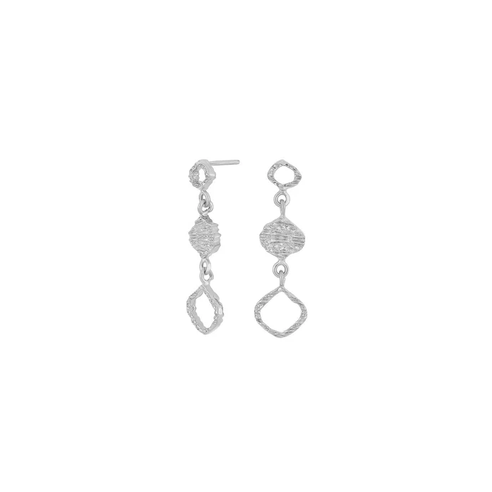 Die rhodinierten Silber Ohrstecker sind ein elegantes Accessoire der Kategorie Schmuck. Sie geh&ouml;ren zum Typ der Stecker-Ohrringe und sind im neuen Zustand. Tragen Sie diese stilvollen Ohrstecker zu formellen Anl&auml;ssen oder als dezentes Highlight im Alltag f&uuml;r einen Hauch von Eleganz und Klasse.