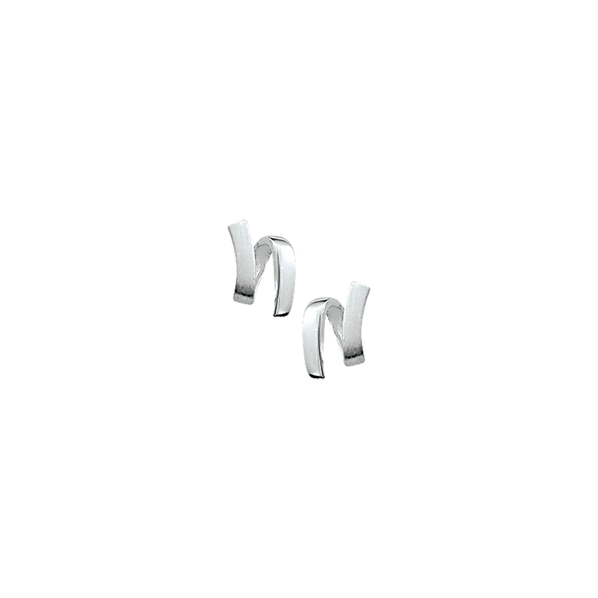 OORSTEKERS ZILVER
FANTASIE MAT/GLANS
