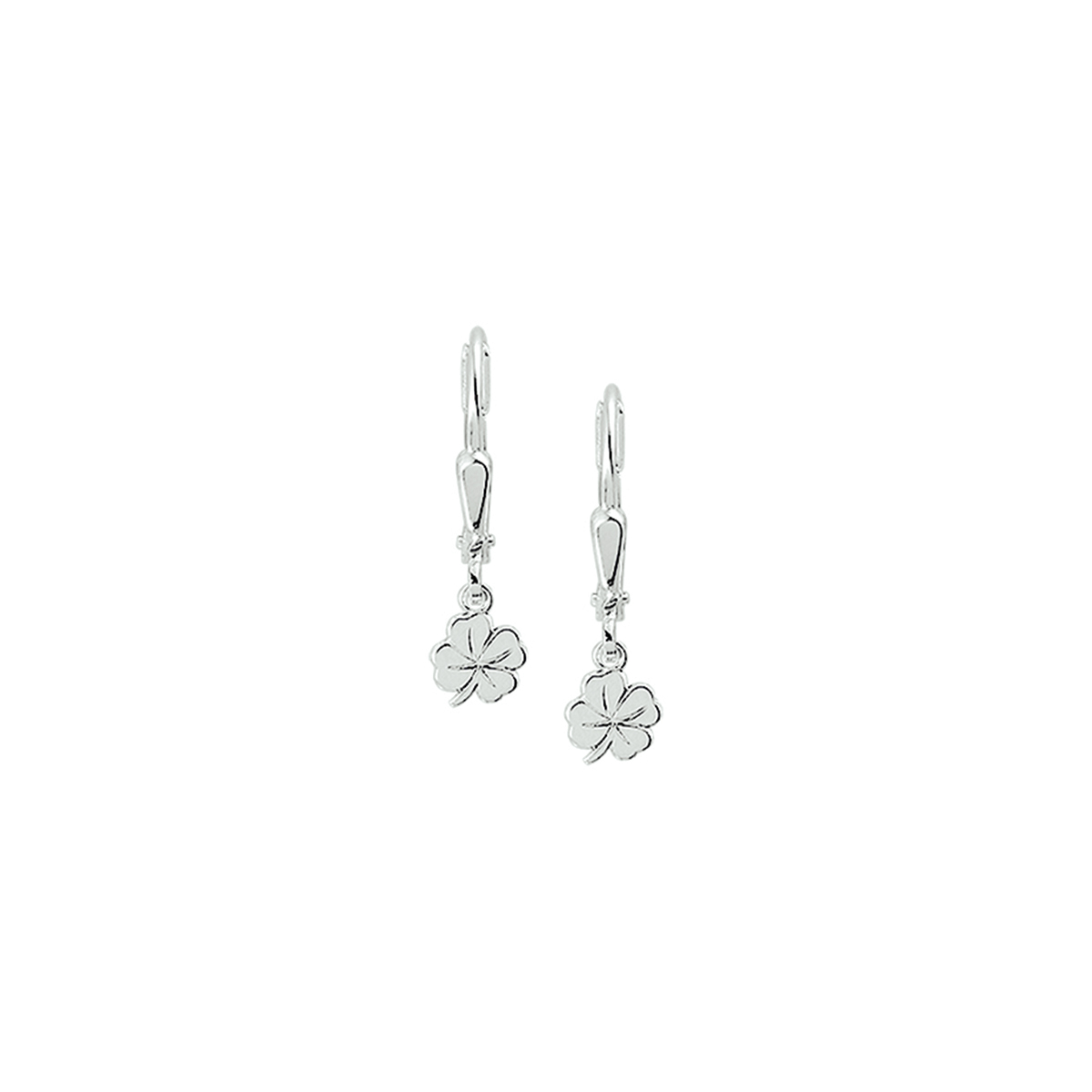 Deze zilveren oorhangers, modelnummer 1004207, zijn elegante hoepelvormige sieraden met een unieke klaver-vorm. Ze zijn gemaakt van hoogwaardig zilver en hebben een hoogte van 25 mm en een breedte van 5,5 mm. Met een gewicht van slechts 0,99 gram en een prachtige glans zijn ze perfect voor elke gelegenheid. Draag ze bij zowel casual als chique outfits voor een stijlvolle uitstraling.