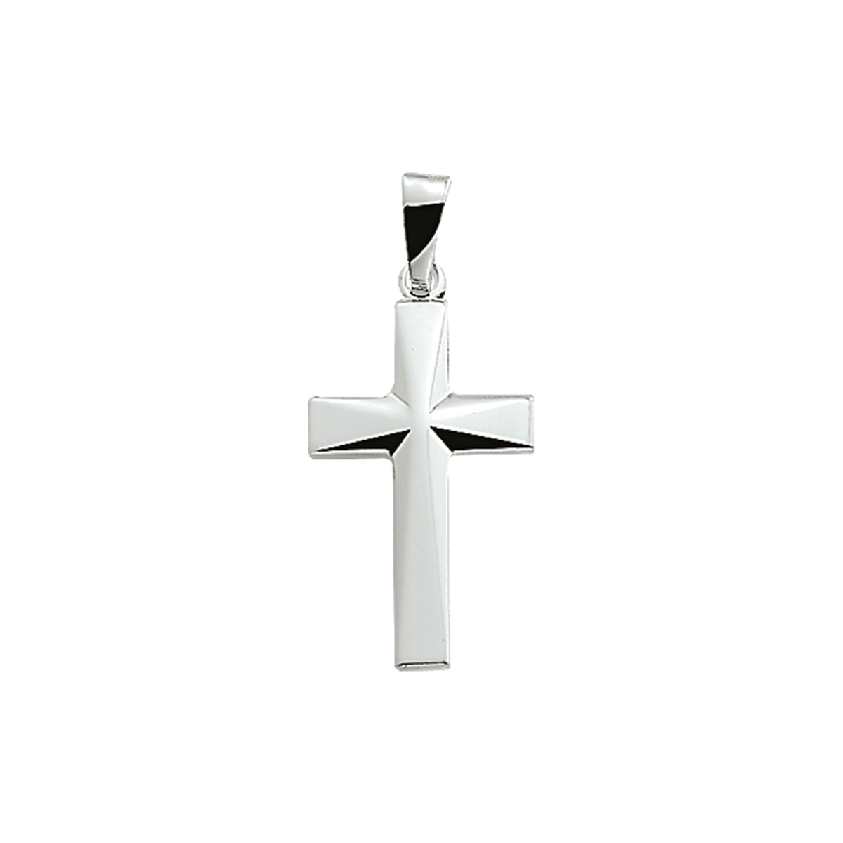 925 Zilveren hanger met een hoogte van 21mm excl. oogje.