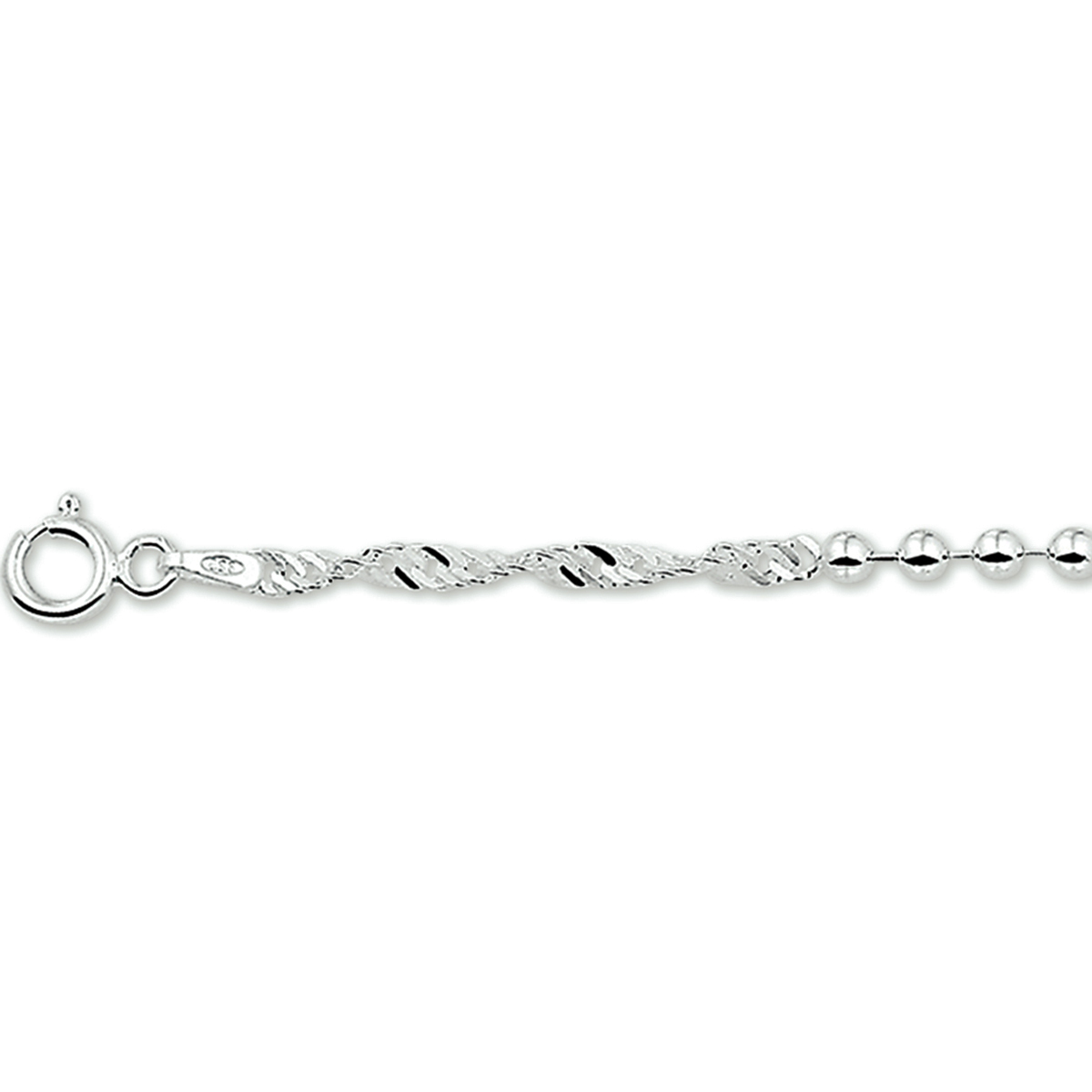 armband singapore en bolletjes 18 cm