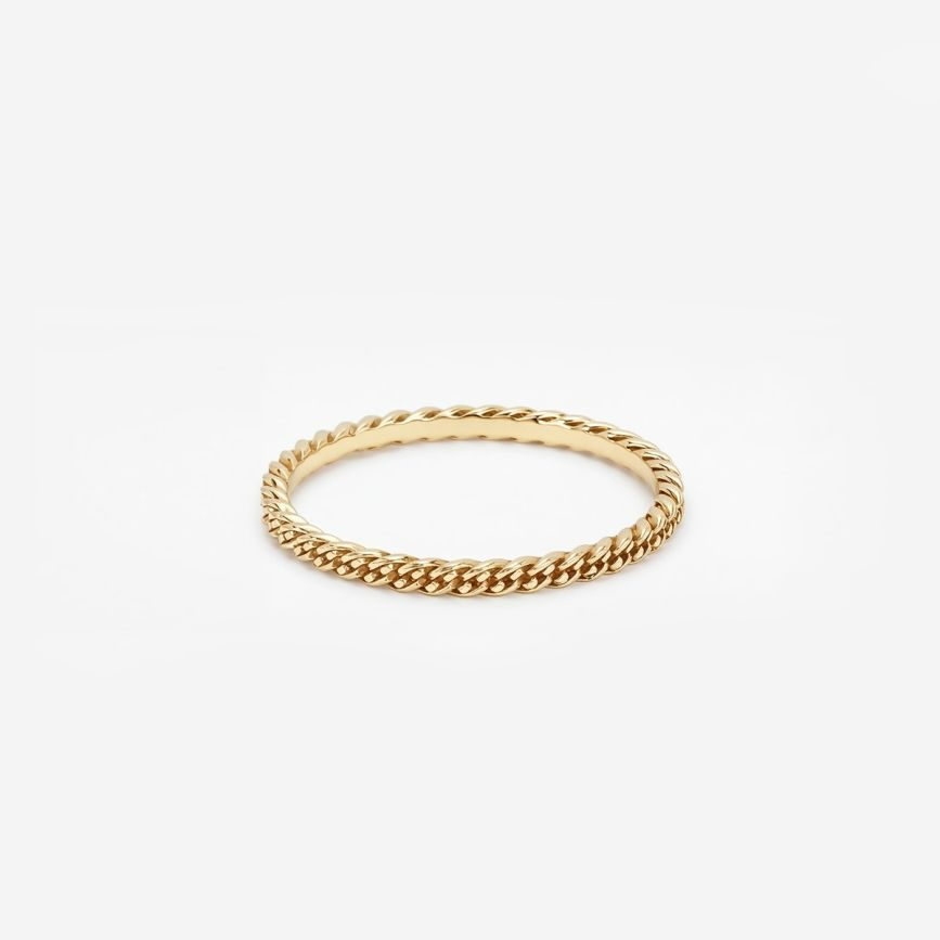 Stacking Ring Nathalie Gold Vermeil