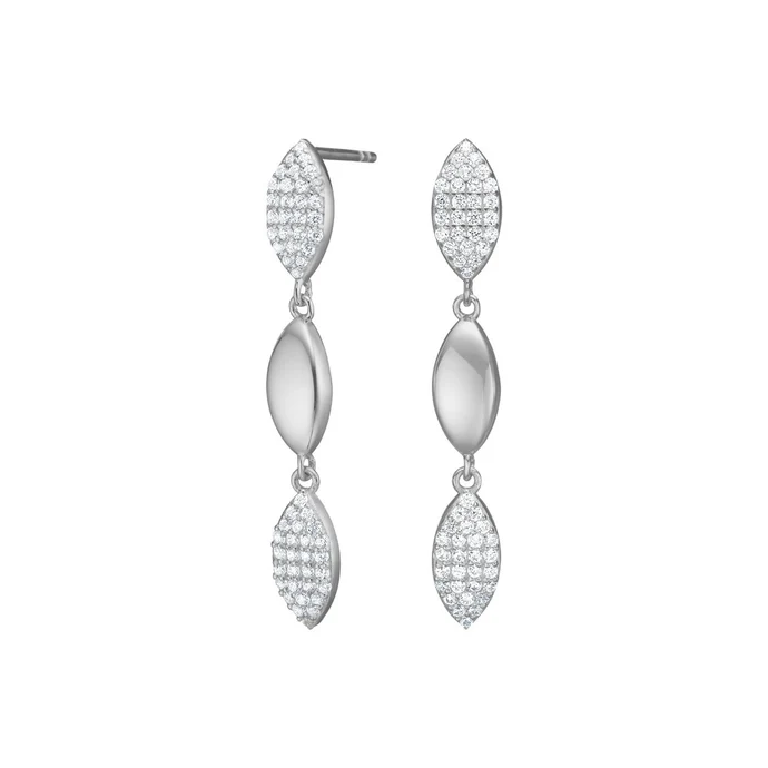Die Rhodinierten Silber Ohrh&auml;nger TINENOR, sind elegante Ohrstecker, die aus hochwertigem rhodiniertem Silber gefertigt sind. Diese neuen, stilvollen Schmuckst&uuml;cke passen ideal zu jedem Anlass und verleihen jedem Outfit einen Hauch von Eleganz. Tragen Sie sie sowohl im Alltag als auch zu besonderen Gelegenheiten f&uuml;r ein raffiniertes Erscheinungsbild.