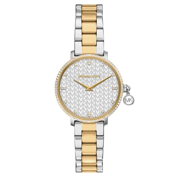 Micheal Kors Bicolour Dames Horloge MK7574