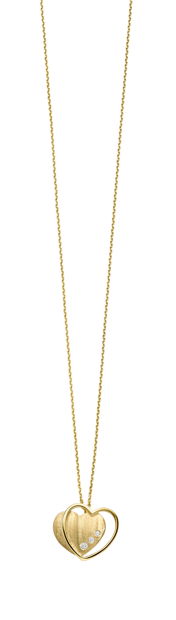 Der Anh&auml;nger Herz Gold 333 Zirkonia, Modellnummer 26-443, ist ein elegantes Schmuckst&uuml;ck aus 333er Gold, das mit funkelnden Zirkoniasteinen verziert ist. Perfekt als Halskette, um jedem Outfit einen Hauch von Eleganz zu verleihen. Ideal f&uuml;r formelle Anl&auml;sse oder als t&auml;glicher Blickfang. Kombinieren Sie ihn mit einer dezenten Goldkette f&uuml;r den besten Effekt.