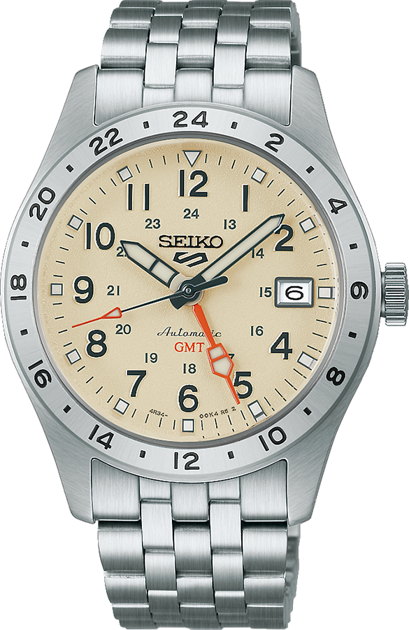 Dit is een horloge van het merk Seiko. Het is een analoog horloge gemaakt van staal. De diameter van de kast is 39.38 mm en de kast is 13.58 mm dik.
De verdere specificaties van het horloge zijn als volgt:
Kastvorm: rond
Kastkleur: zilverkleurig
Kastmateriaal: staal
Bandbreedte: 20 mm
Sluiting: vouwsluiting met veiligheidsklepje en drukker
Wijzerplaatkleur: overig
Glassoort: hardlex glas
Waterdichtheid: 10 ATM
Techniek: automaat