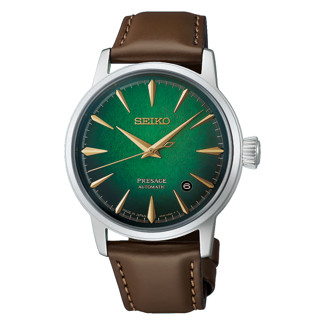 Seiko - Presage, Cocktail Time Automatic, 38.5mm, Cal: 4R35, 50 meter WR, Mineraalglas - HCB001J2