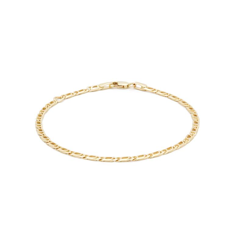 Deze 14 krt Glow armband, is een fantasiearmband in de categorie "Jewel". Het is een uniek sieraad dat een stijlvol accent aan elke outfit geeft. Draag het om je pols voor een speelse en modieuze uitstraling, perfect voor zowel dagelijks gebruik als speciale gelegenheden.
