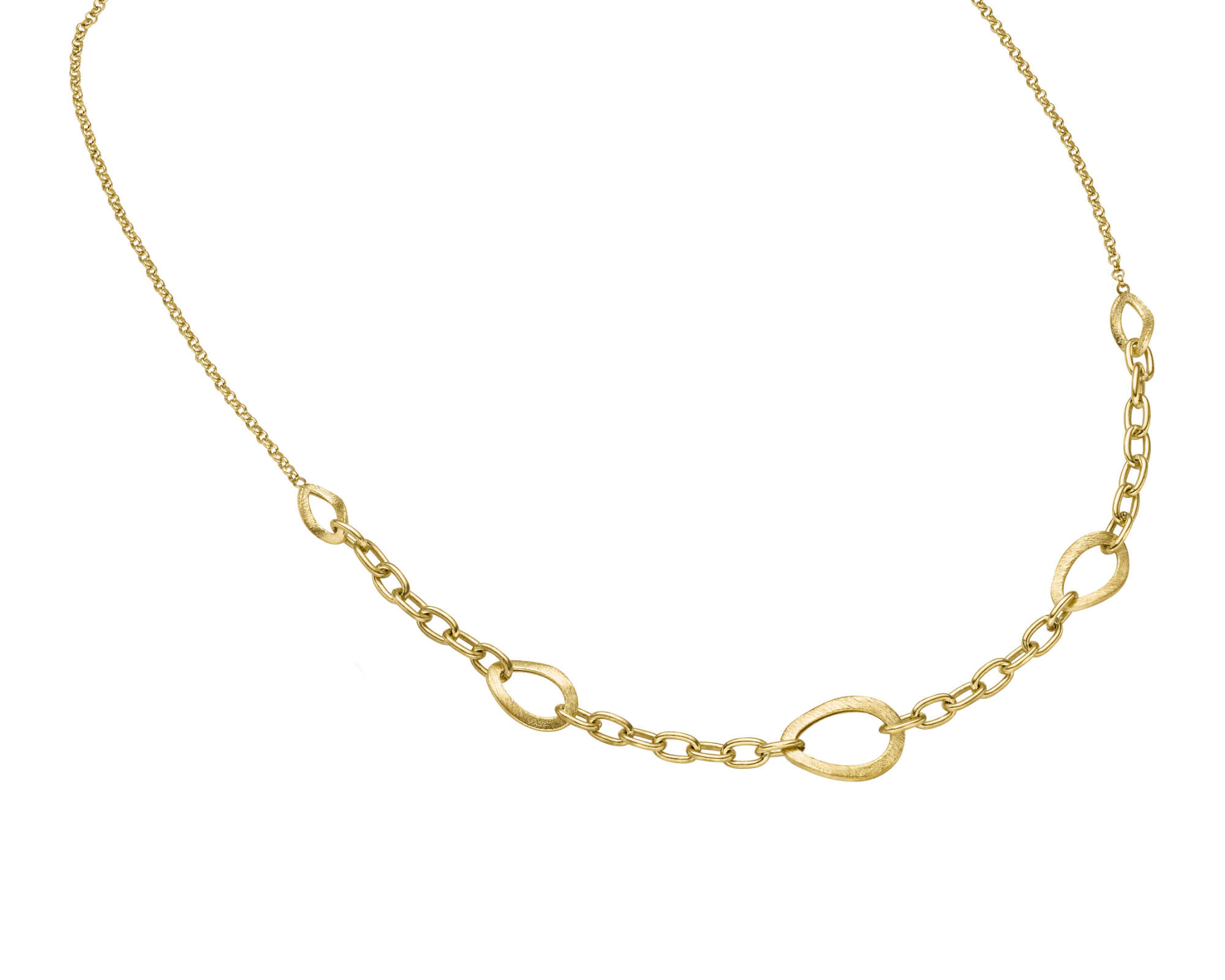Die Halskette Silber GP matt/gl&auml;nzend, Modellnummer 26-458, ist ein elegantes Schmuckst&uuml;ck, das in die Kategorie "Schmuck" f&auml;llt und als "Halskette" klassifiziert ist. Diese stilvolle Kette kombiniert matte und gl&auml;nzende Silberoberfl&auml;chen und eignet sich perfekt f&uuml;r festliche Anl&auml;sse. Am besten tragen Sie sie mit einem schlichten Oberteil, um ihren Glanz hervorzuheben.