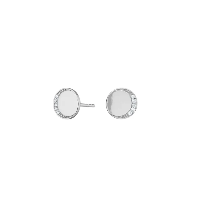 Die Rhodinierten Silber Ohrstecker SARANOR, sind hochwertiger Schmuck in der Kategorie Ohrstecker. Sie bestehen aus neuem, rhodiniertem Silber und verleihen jedem Outfit einen eleganten Touch. Perfekt f&uuml;r den t&auml;glichen Gebrauch oder besondere Anl&auml;sse. Tragen Sie diese Ohrstecker mit hochgestecktem Haar, um ihre funkelnde Sch&ouml;nheit optimal zur Geltung zu bringen.