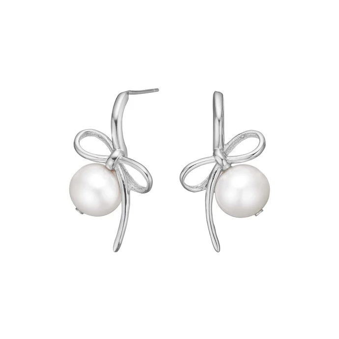 Der Rhd. Silber Ohrstecker BOW52,  ist ein eleganter Ohrstecker aus Silber in Neubeschaffenheit. Als Teil der Kategorie Schmuck sind diese Stecker ein zeitloses Accessoire, ideal f&uuml;r den t&auml;glichen Gebrauch oder besondere Anl&auml;sse. Am besten getragen einzeln oder als Erg&auml;nzung zu Silberhalsketten, um einen klassischen und stilvollen Look zu vervollst&auml;ndigen.
