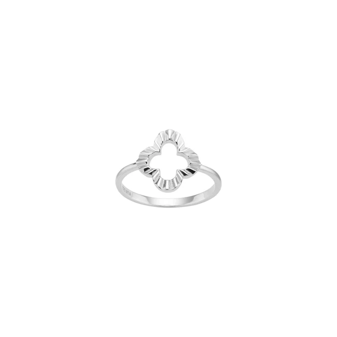 Der Rhd. Silber Ring CLOVERA52, zeichnet sich durch seine elegante Gr&ouml;&szlig;e 56 aus. Dieser neue Schmuck ist ein klassischer Fingerring und ein zeitloses Accessoire f&uuml;r Ihre Schmucksammlung. Am besten tragen Sie ihn als Statement-Schmuckst&uuml;ck an Ihrem Lieblingsfinger, um Ihrem Look eine raffinierte Note zu verleihen. Perfekt f&uuml;r jeden Anlass!