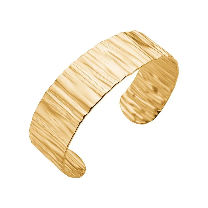 Der Stahl Armreif IP gold ROCCIA, ist ein neues Schmuckst&uuml;ck in der Kategorie Schmuck, speziell ein Armband. Tragen Sie dieses edle Armband als elegantes Accessoire zu formellen oder legeren Anl&auml;ssen, um Ihrem Outfit einen Hauch von Raffinesse zu verleihen. Perfekt f&uuml;r den t&auml;glichen Gebrauch oder besondere Anl&auml;sse.