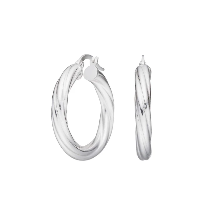 Die Rhd. Silber Creolen TORN sind neue, elegante Schmuckst&uuml;cke in der Kategorie Schmuck, speziell als Creolen. Sie sind perfekt f&uuml;r jeden Anlass und verleihen jedem Outfit einen Hauch von Raffinesse. Ideal kombinierbar mit l&auml;ssiger oder formeller Kleidung, um Ihrem Look Glanz zu verleihen. Ein Must-Have f&uuml;r jede Schmuckkollektion!