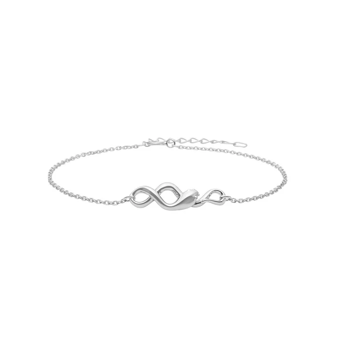 Das Rhd. Silber Armband SNAKE,  ist ein elegantes Tennisarmband aus hochwertigem Silber. Dieses neue Schmuckst&uuml;ck besticht durch seine geschmeidige Schlangenoptik und bietet einen luxuri&ouml;sen Look. Ideal f&uuml;r formelle Anl&auml;sse oder um Ihrem Alltagsoutfit einen Hauch von Eleganz zu verleihen. Tragen Sie es alleine oder kombinieren Sie es mit anderen Armb&auml;ndern.