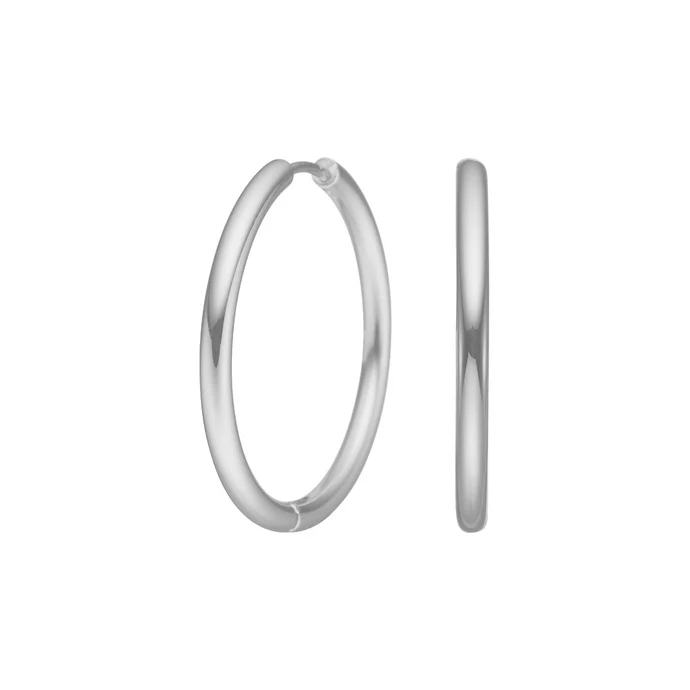 Die Stahl Creolen 30mm CALMA, sind Teil der Kategorie Schmuck als Kreolen-Ohrringe und sind neuwertig. Sie eignen sich perfekt, um jedem Outfit einen eleganten Touch zu verleihen, ob f&uuml;r den Alltag oder besondere Anl&auml;sse. Tragen Sie sie zu hochgestecktem Haar, um ihren Glanz optimal zur Geltung zu bringen.