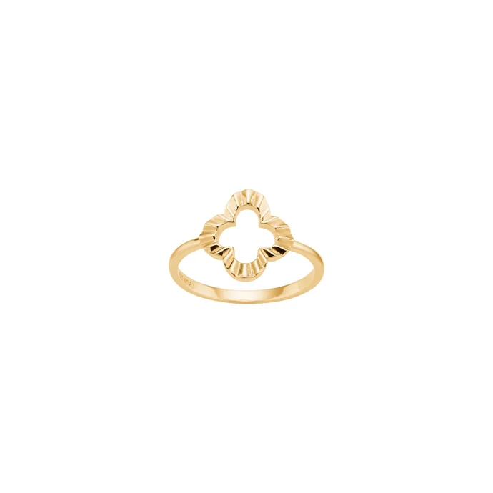 Der Verg. Silber Ring CLOVERA,  besticht durch seine elegante Gestaltung und hochwertige Verarbeitung. Mit einer Ringgr&ouml;&szlig;e von 58 ist er perfekt f&uuml;r moderne Tr&auml;ger. Dieser neue Schmuck ist ideal f&uuml;r besondere Anl&auml;sse und verleiht jedem Outfit einen Hauch von Raffinesse. Tragen Sie ihn als stilvolles Statement-Piece zu schlichten Outfits.