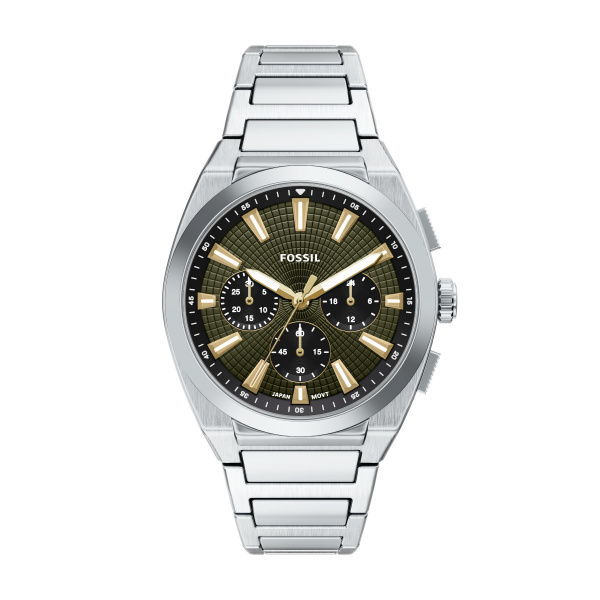 De Fossil Horloge FS6183 heeft een kast van roestvrij staal en een zilverkleurige horlogeband. Met een kastdiameter van 44 mm is het een stijlvolle accessoire. Het horloge heeft geen datumfunctie. Draag dit elegante horloge bij zowel formele als casual gelegenheden voor een verfijnde look. Perfect om elke outfit compleet te maken.