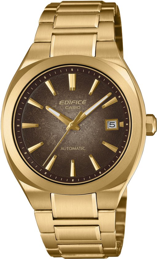Ontdek de Casio Edifice Automatic EFK-200DG-5AER, een stijlvol en functioneel herenhorloge dat perfect is voor elke gelegenheid. Dit polshorloge combineert een modern design met geavanceerde technologie, waardoor het een ideale keuze is voor de modebewuste man.