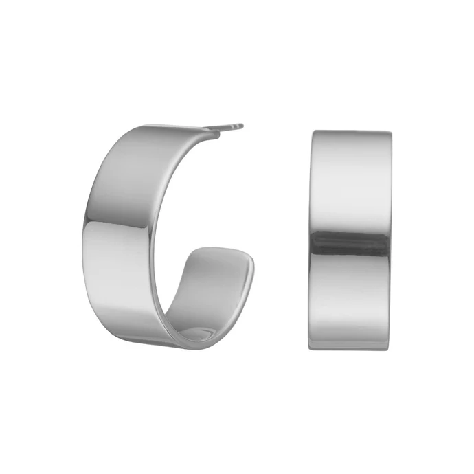 Die Stahl Creolen CALMA sind elegante, neue Creolen. Sie geh&ouml;ren zur Kategorie Schmuck und sind speziell als Hoop-Ohrringe konzipiert. Ideal f&uuml;r einen modernen Look, k&ouml;nnen sie sowohl im Alltag als auch zu besonderen Anl&auml;ssen getragen werden. Kombinieren Sie sie mit einer schicken Bluse oder einem eleganten Kleid f&uuml;r den perfekten Auftritt.