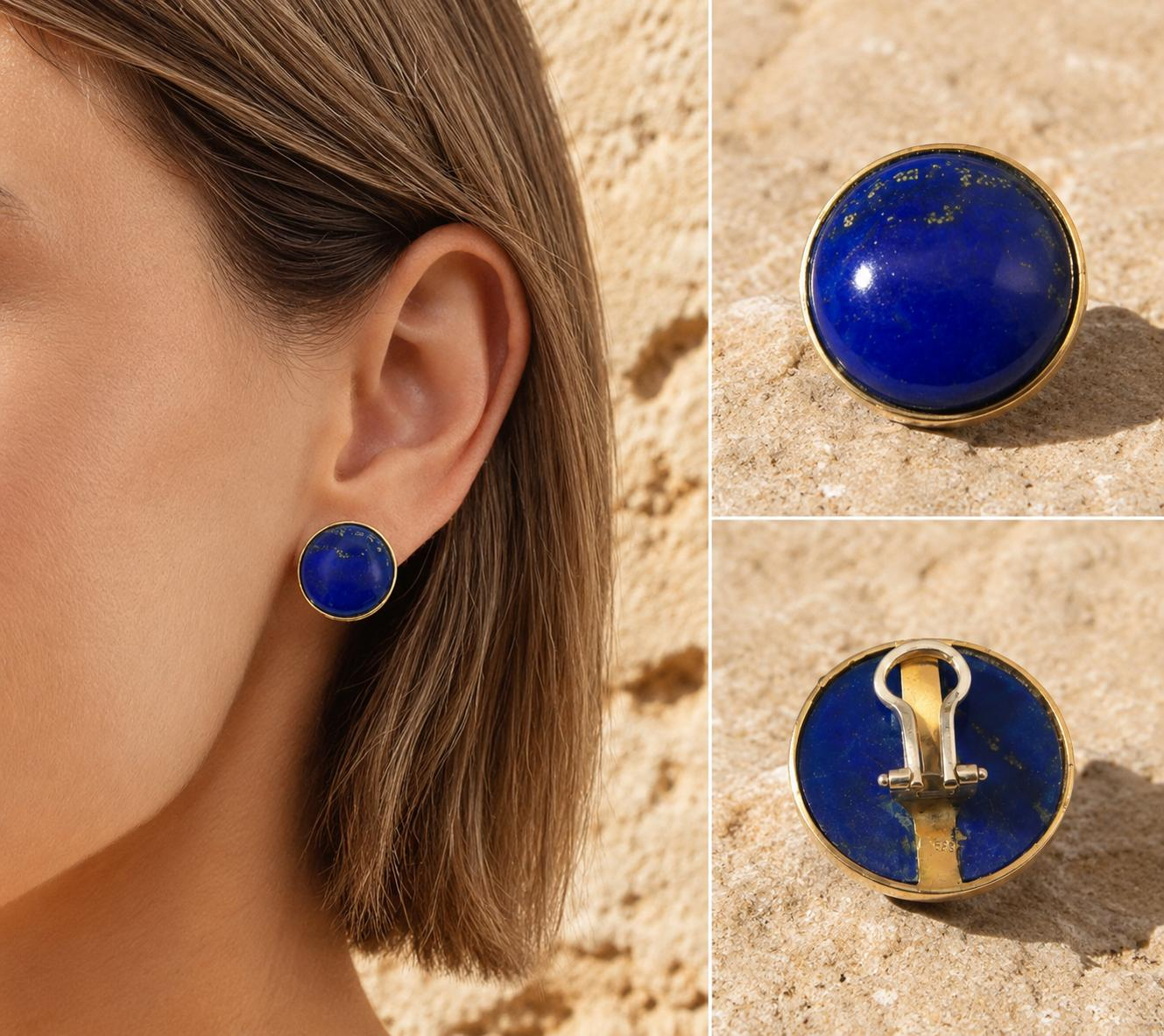 Ohrclips Lapis (Modellnummer: CLIPS LAPIS) sind elegante Schmuckst&uuml;cke in der Kategorie JEWEL. Sie bestehen aus ansprechendem Lapislazuli und verleihen jedem Outfit einen Hauch von Raffinesse. Am besten tragen Sie sie zu besonderen Anl&auml;ssen oder um Ihrem Alltagslook einen edlen Akzent zu verleihen. Ideal f&uuml;r modebewusste Frauen, die einzigartigen Stil sch&auml;tzen.