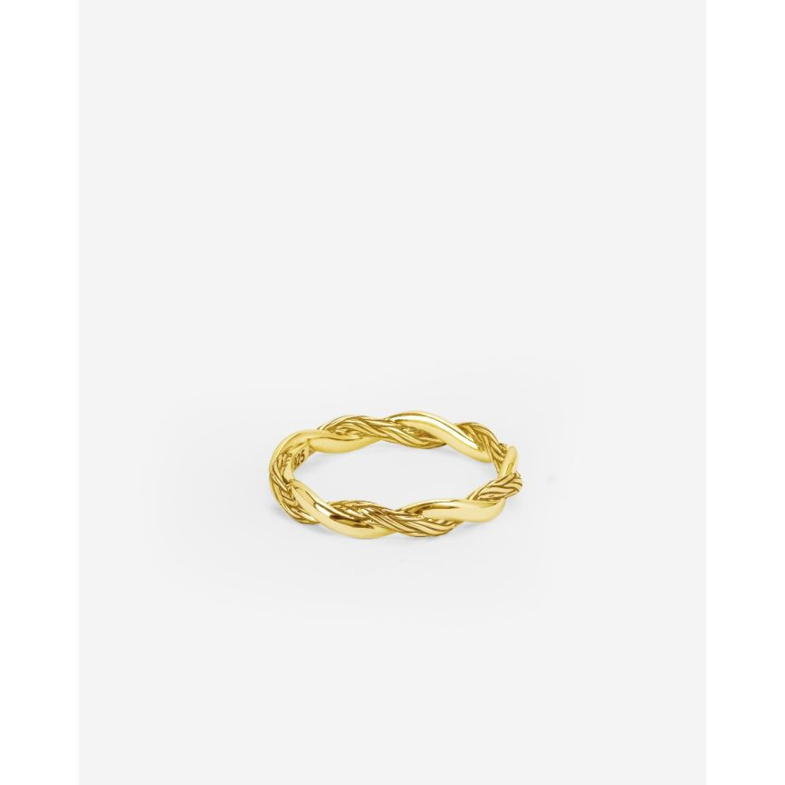 Stacking Ring Katja Twist Gold Vermeil